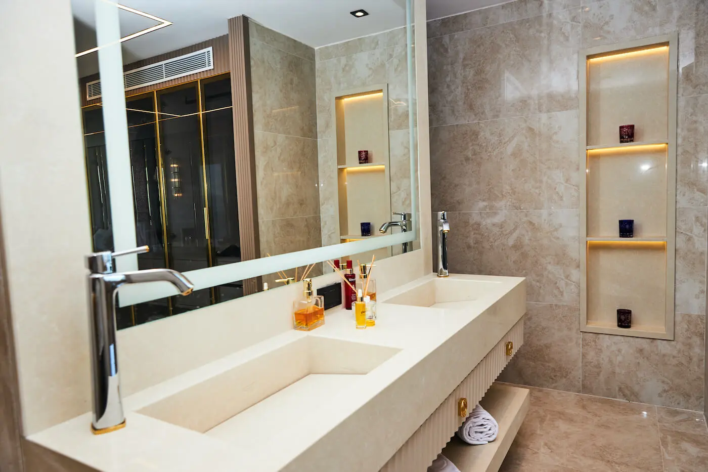 Fitted bathroom